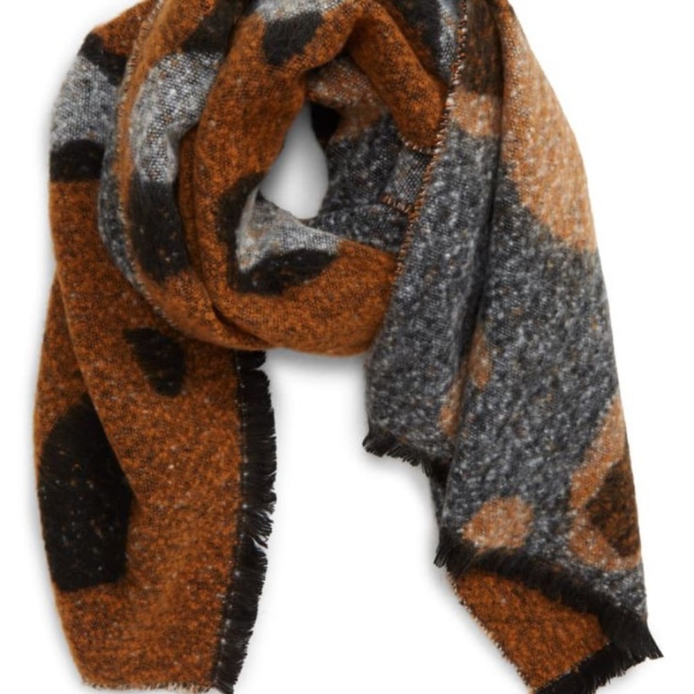 BP Leopard Blanket Scarf